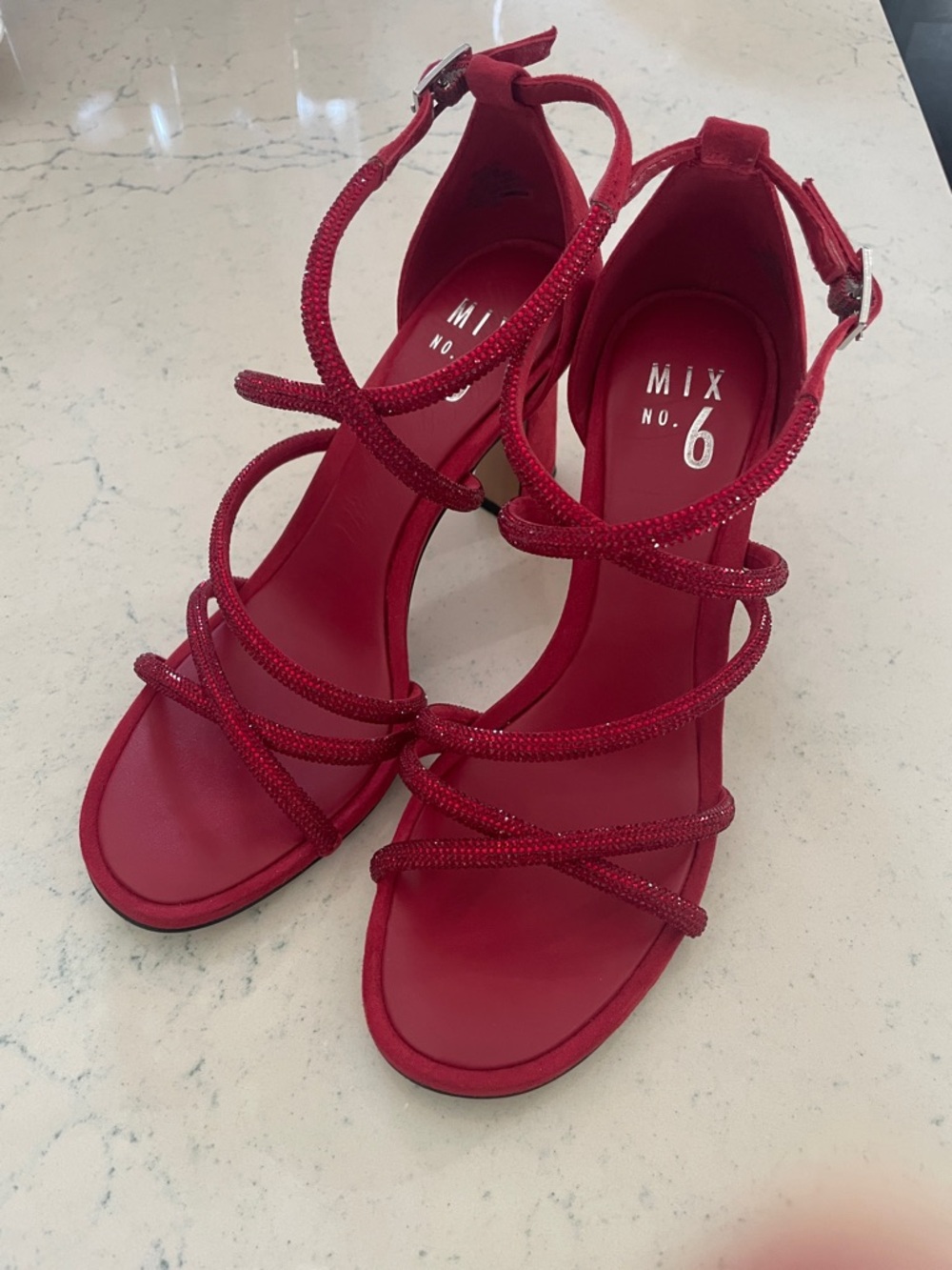 Mix No. 6 Helsia Sandal - Red